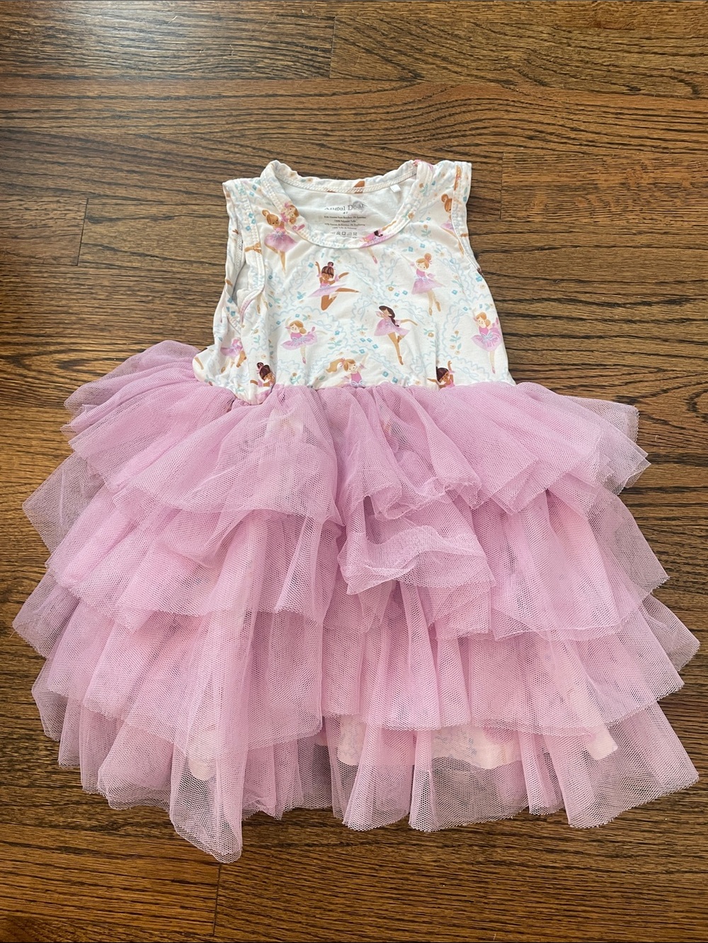 Angel Dear Pink Ballerina Tulle Dress